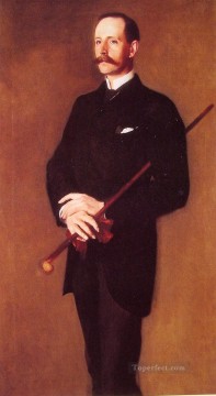  Singer Canvas - Brigadier Archibald Campbell portrait John Singer Sargent